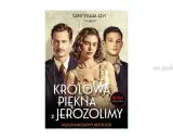 Okładka książki "Królowa piękna z Jerozolimy" z Sarit Yishai-Levi, przedstawiająca troje młodych ludzi.